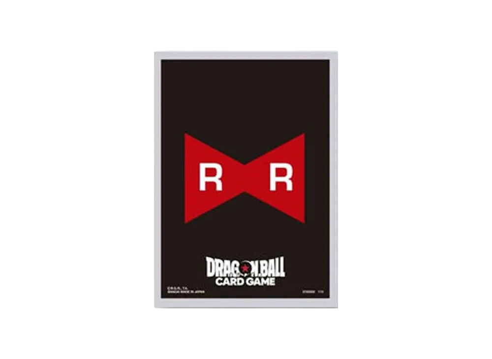 Dragon Ball Super Card Game Official Card Sleeve Red Ribbon Army