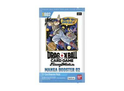 ドラゴンボールスーパーカードゲーム フュージョンワールド「MANGA BOOSTER 02」英語版 パック
