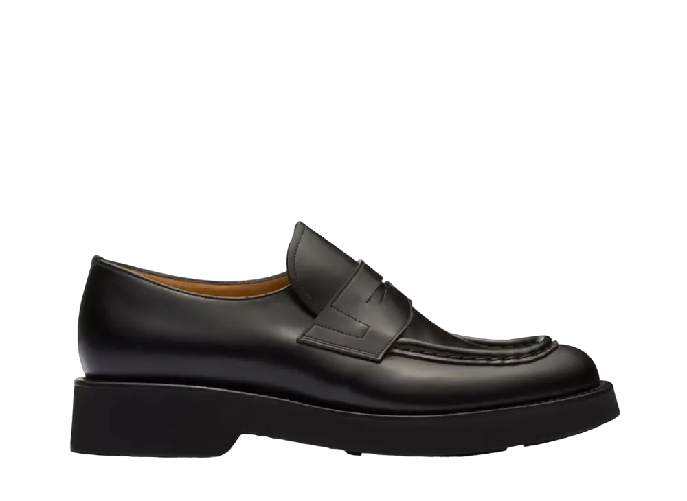 Church’s Women's Lynton L Calfskin "Black" DD0084_9SN_F0AAB Lightweight EVA Sole