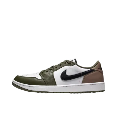 Nike Air Jordan 1 Low Golf "White/Medium Olive"
