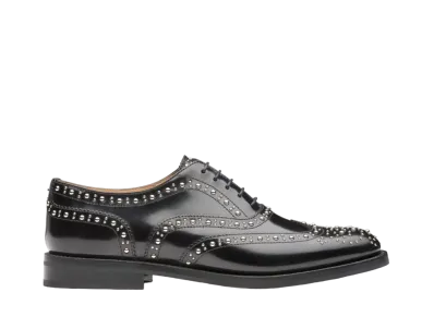 Church’s Burwood Met. Polished Binder Calf "Black" DE0002_9XV_F0AAB_F_B000 Diamond Rubber Sole