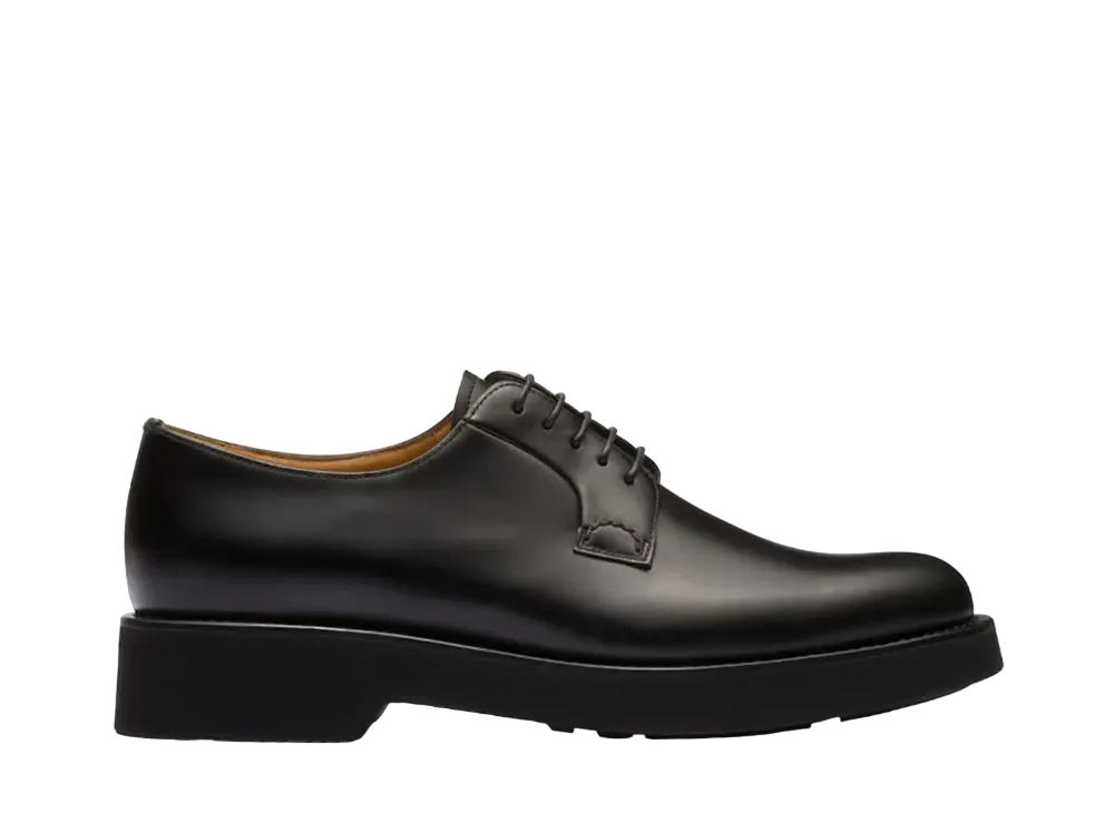 Church’s Women's Shannon L Calfskin "Black" DE0264_9SN_F0AAB Lightweight EVA Sole