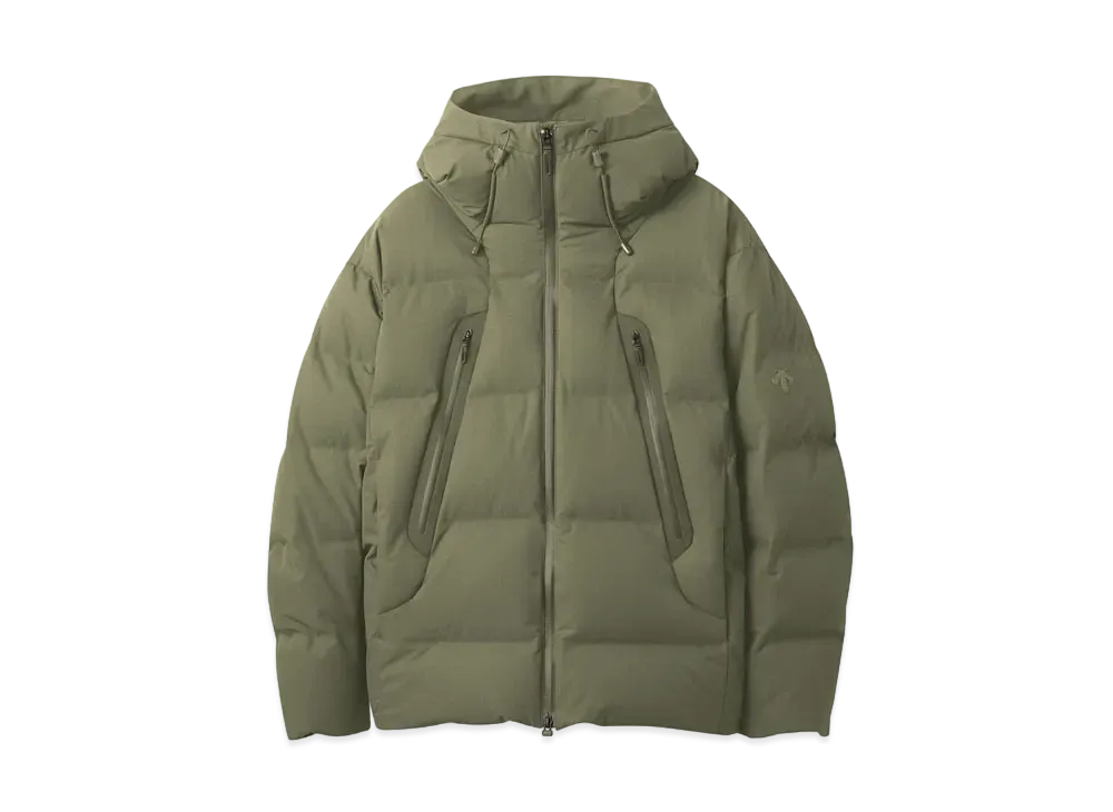 DESCENTE Mizusawa Down Oversized Jacket Mountaineer "Stone Khaki"