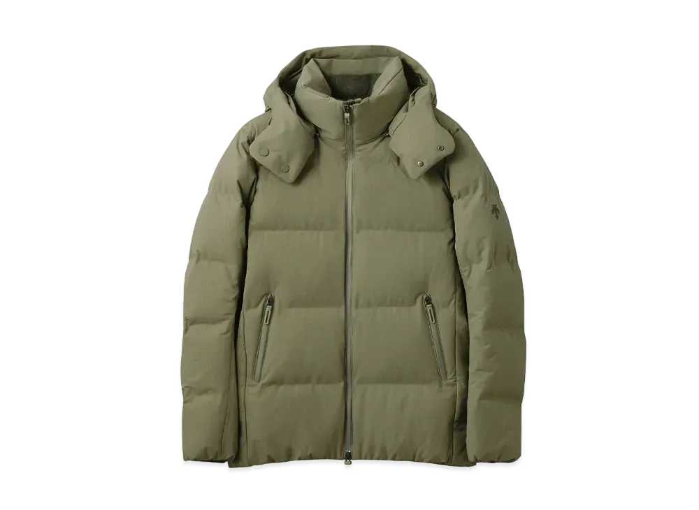 DESCENTE Mizusawa Down Jacket Anchor "Stone Khaki"