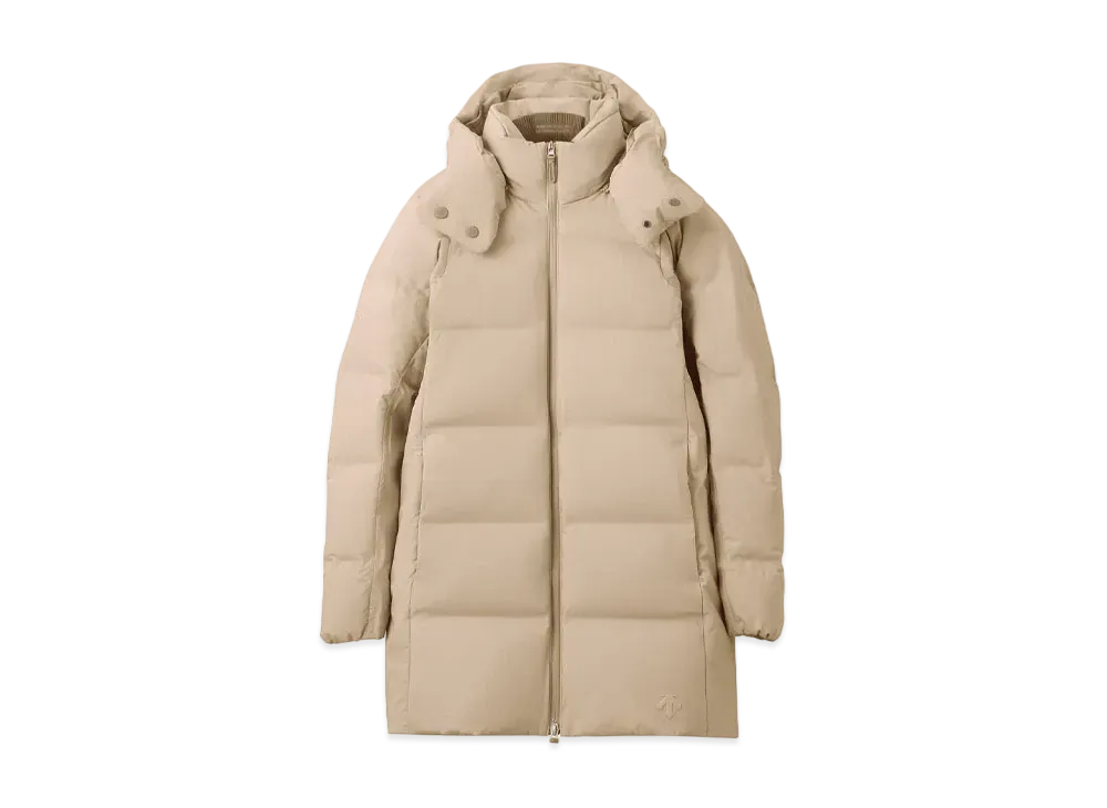DESCENTE Mizusawa Down Coat Anchor-Hc "Beige"