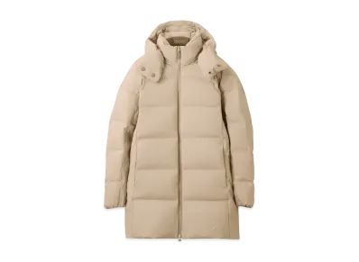 DESCENTE Mizusawa Down Coat Anchor-Hc "Beige"