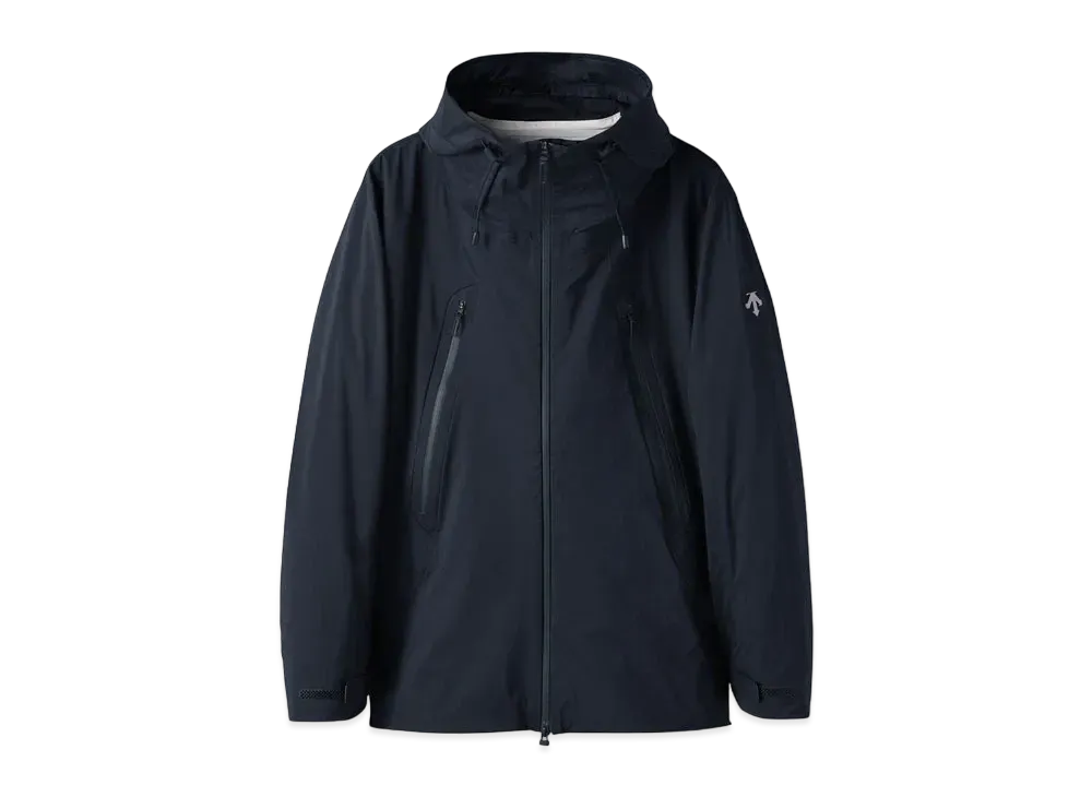 DESCENTE Allterrain Hard Shell Jacket Creas "Navy Middle Gray"