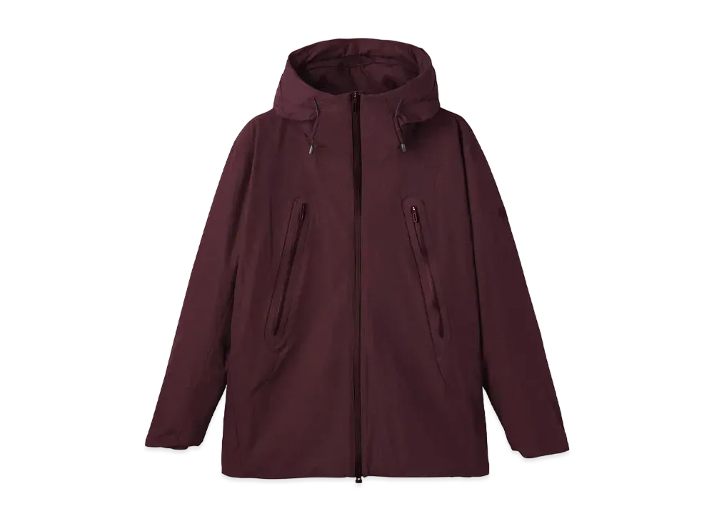 DESCENTE Allterrain Insulated Jacket Creas-Thermo "Burgundy Red"