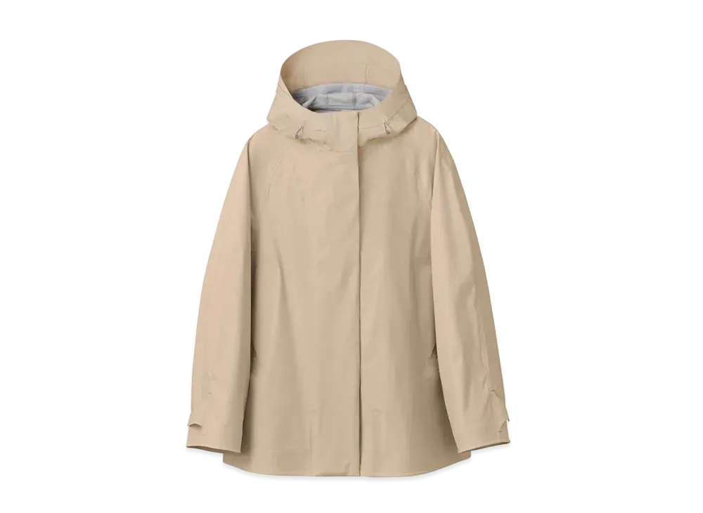 DESCENTE Allterrain Waterproof Shell Jacket Iris "Beige"