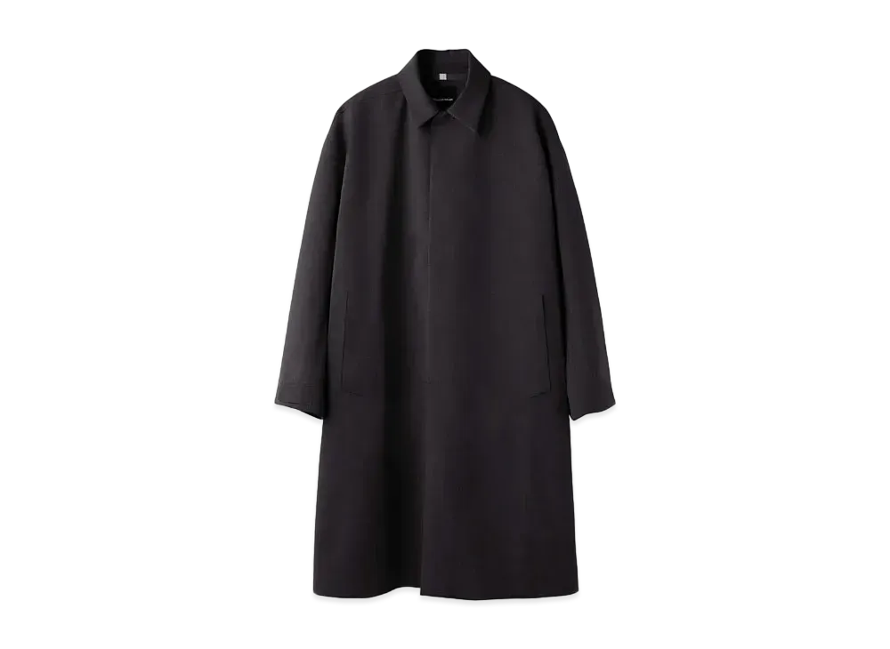 DESCENTE Allterrain Hard Shell Bal Collar Wool Coat "Black"