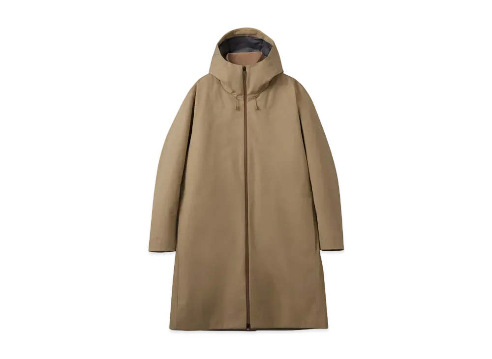 DESCENTE Allterrain Hard Shell All Weather Coat "Fawn Beige"