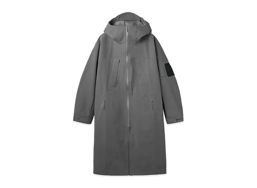 DESCENTE Allterrain Hard Shell Hooded Coat "Nell Gray"