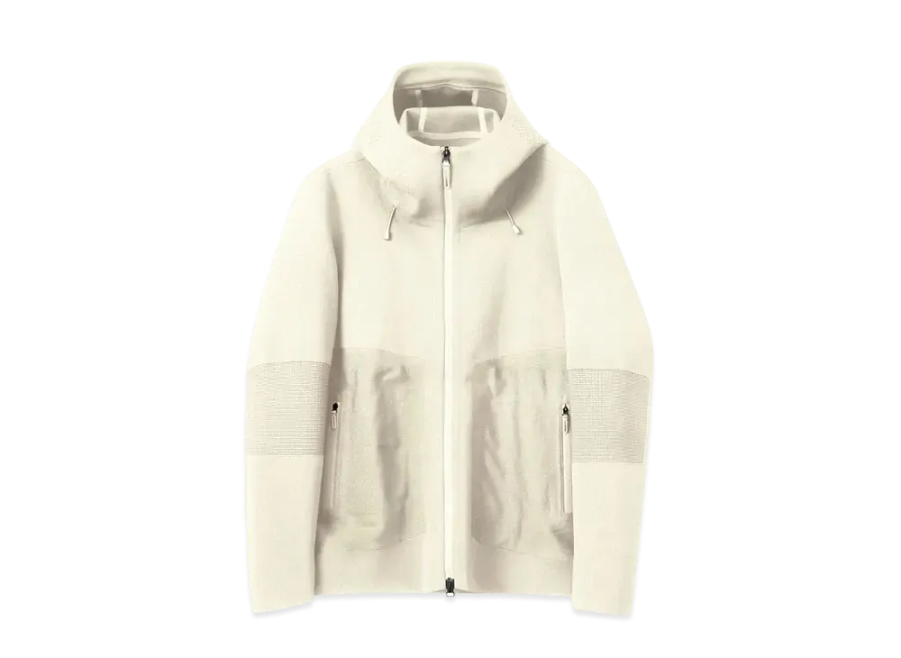 DESCENTE Allterrain Fusionknit Hoodie "Unbleached White"
