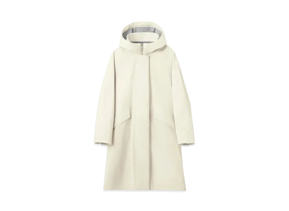 DESCENTE Allterrain Hard Shell Coat "Rim White"