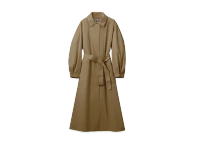 DESCENTE Allterrain Hard Shell Ballon Sleeve Coat "Fawn Beige"