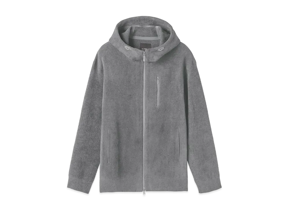 DESCENTE ALLTERRAIN Fusion Knit Fullzip Hoodie "Nell Gray"