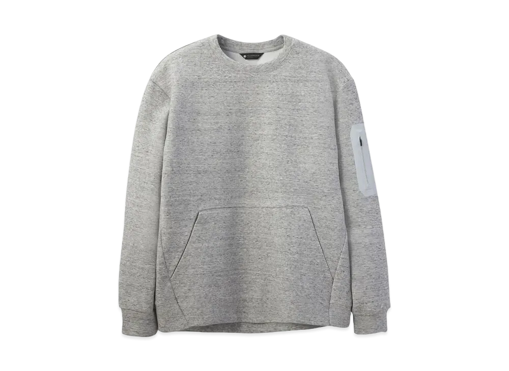 DESCENTE ALLTERRAIN 81 Melange Crewneck Sweat "Heather gray"