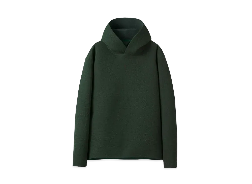 DESCENTE ALLTERRAIN Double Raschel Hoodie "Darkish Green"