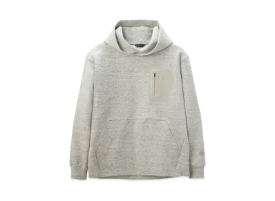 DESCENTE ALLTERRAIN 81 Melange Hoodie "Heatther White"