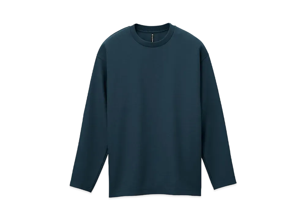 DESCENTE ALLTERRAIN I/O Stretch Twill L/S T-Shirts "Dark Green"