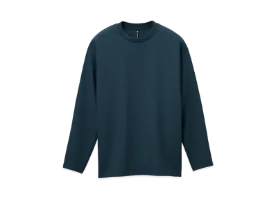 DESCENTE ALLTERRAIN I/O Stretch Twill L/S T-Shirts "Dark Green"