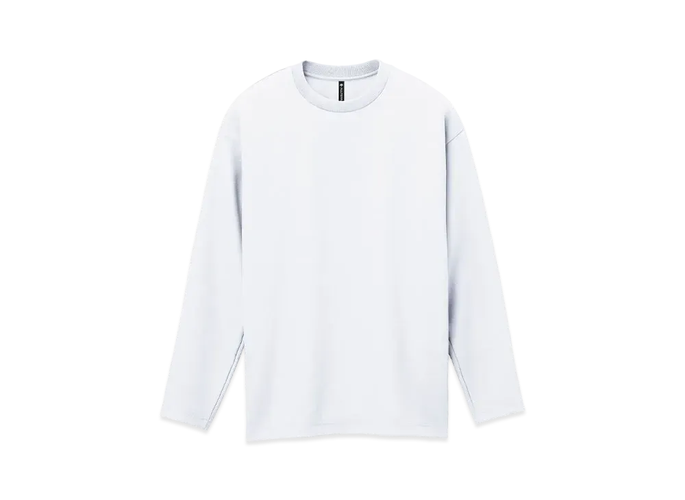 DESCENTE ALLTERRAIN I/O Stretch Twill L/S T-Shirts "White"