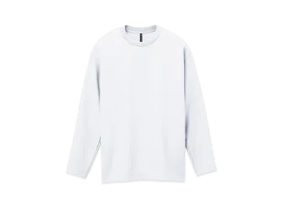 DESCENTE ALLTERRAIN I/O Stretch Twill L/S T-Shirts "White"