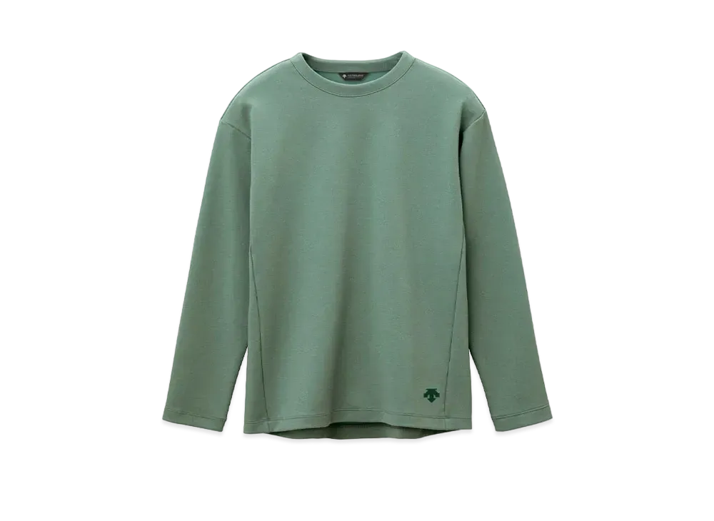 DESCENTE ALLTERRAIN 81 Cotton L/S Shirt "Snow Green"