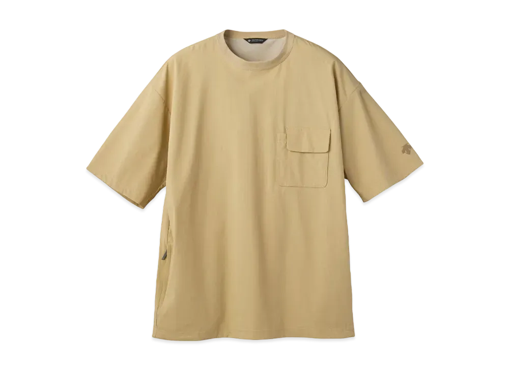 DESCENTE ALLTERRAIN 81 H/S Pullover Shirt "Yellow Beige"