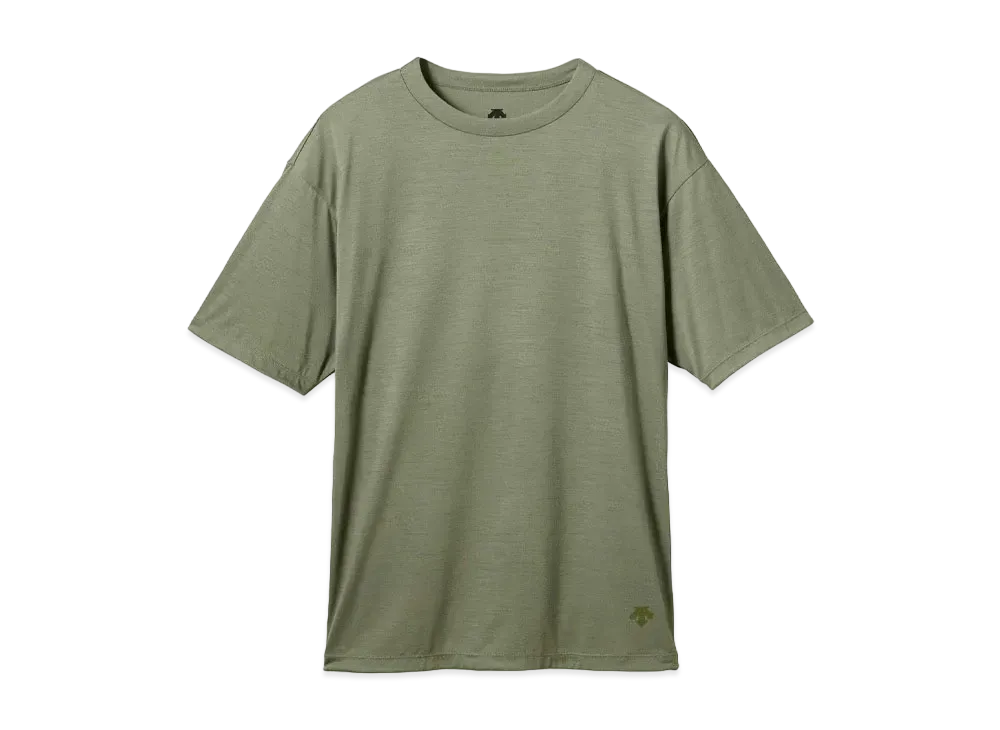 DESCENTE ALLTERRAIN 81 Wool H/S Shirt "Khaki"