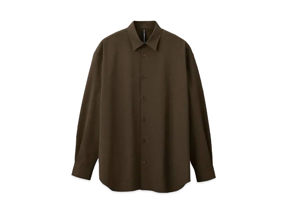 DESCENTE ALLTERRAIN I/O Solotex(R) L/S Shirts "Demitasse Brown"