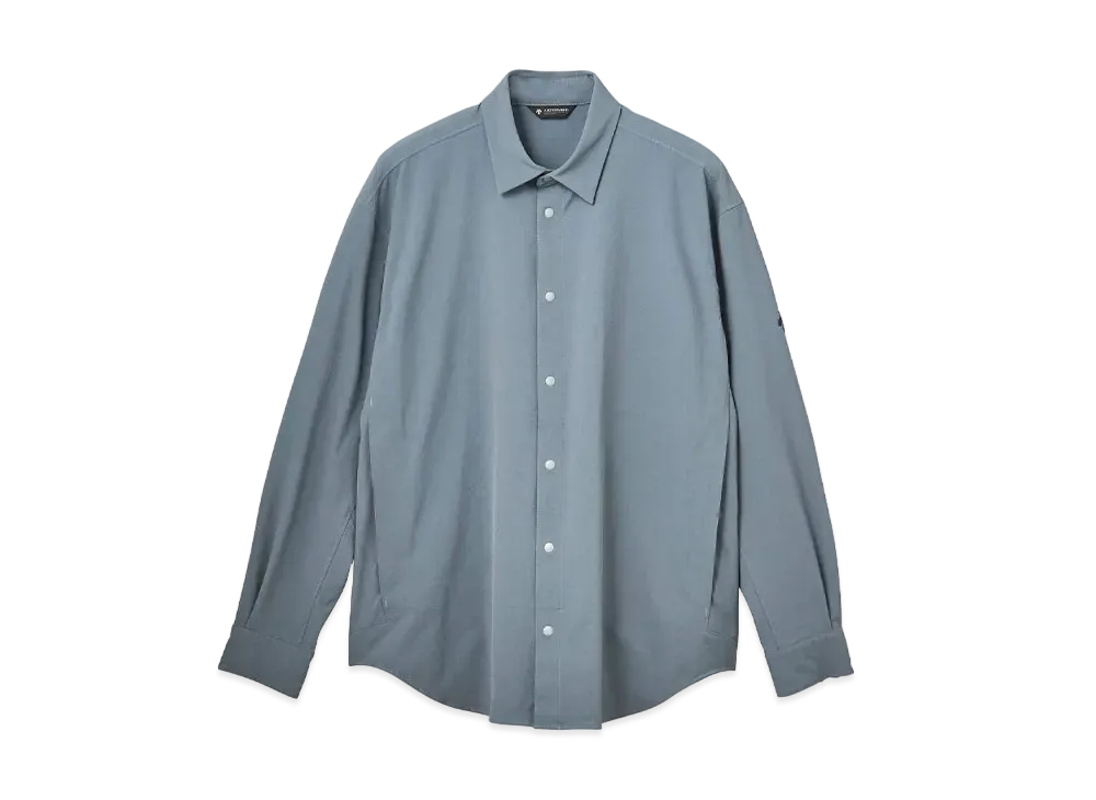 DESCENTE ALLTERRAIN 81 Tech L/S Shirt "Smoke Gray"