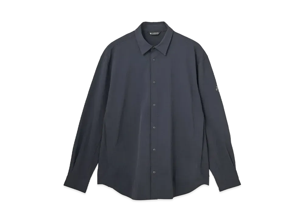 DESCENTE ALLTERRAIN 81 Tech L/S Shirt "Black Navy"