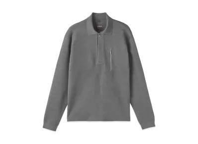 DESCENTE ALLTERRAIN Fusion Knit L/S Shirts "Nell Gray"