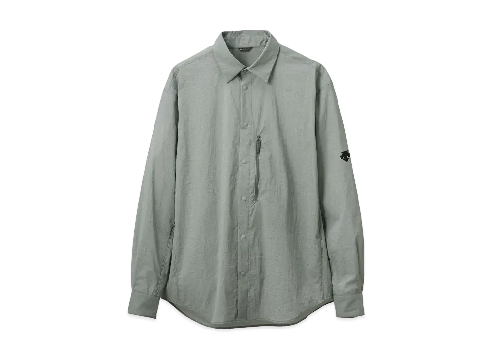 DESCENTE ALLTERRAIN 81 Tech L/S Shirt "Moss Gray"