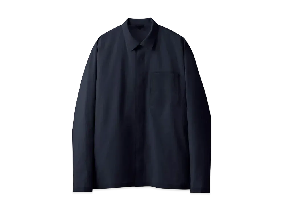 DESCENTE ALLTERRAIN Seamless L/S Shirts "Navy"