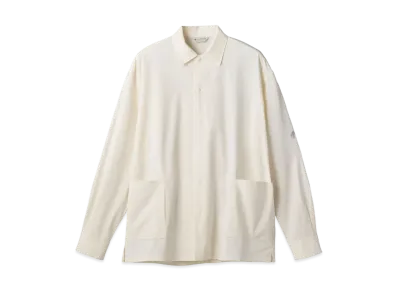 DESCENTE ALLTERRAIN 81 Open Collar L/S Shirt "Snow White"