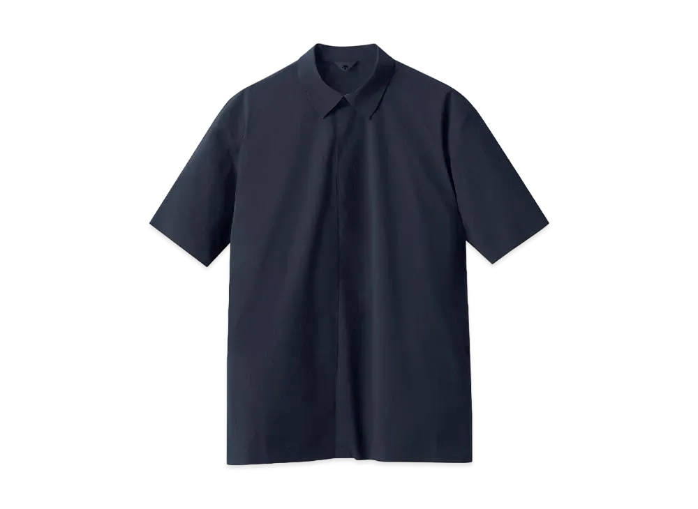 DESCENTE ALLTERRAIN Untrimmed Seamless H/S Shirts "Navy"