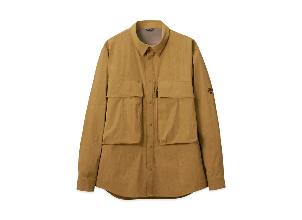 DESCENTE ALLTERRAIN 81 Over L/S Shirt "Coyote Brown"