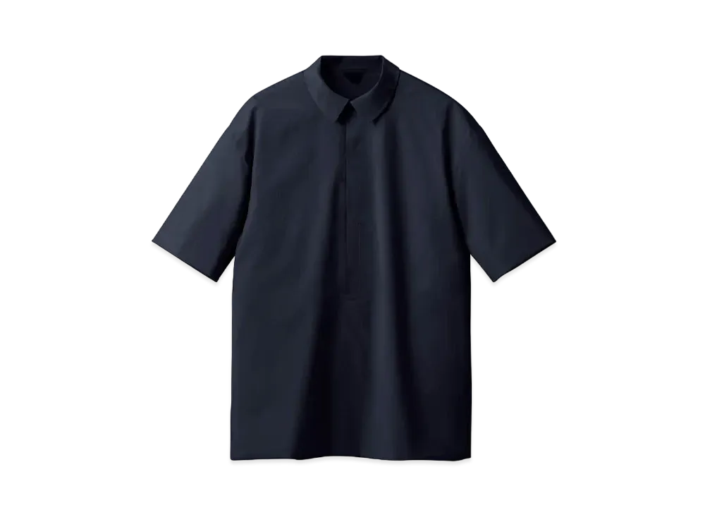DESCENTE ALLTERRAIN Double Tailoring H/S Pullover Shirt "Navy"
