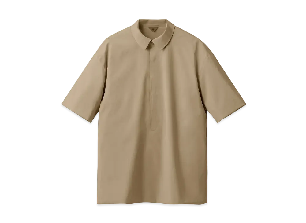 DESCENTE ALLTERRAIN Double Tailoring H/S Pullover Shirt "Beige"