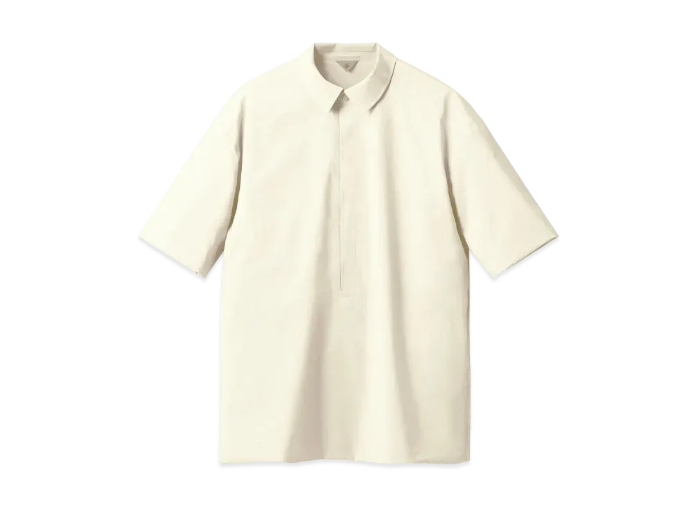 DESCENTE ALLTERRAIN Double Tailoring H/S Pullover Shirt "Unbleached White"