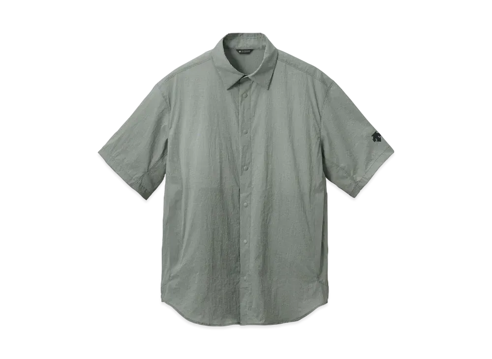 DESCENTE ALLTERRAIN 81 Tech H/S Shirt "Moss Gray"