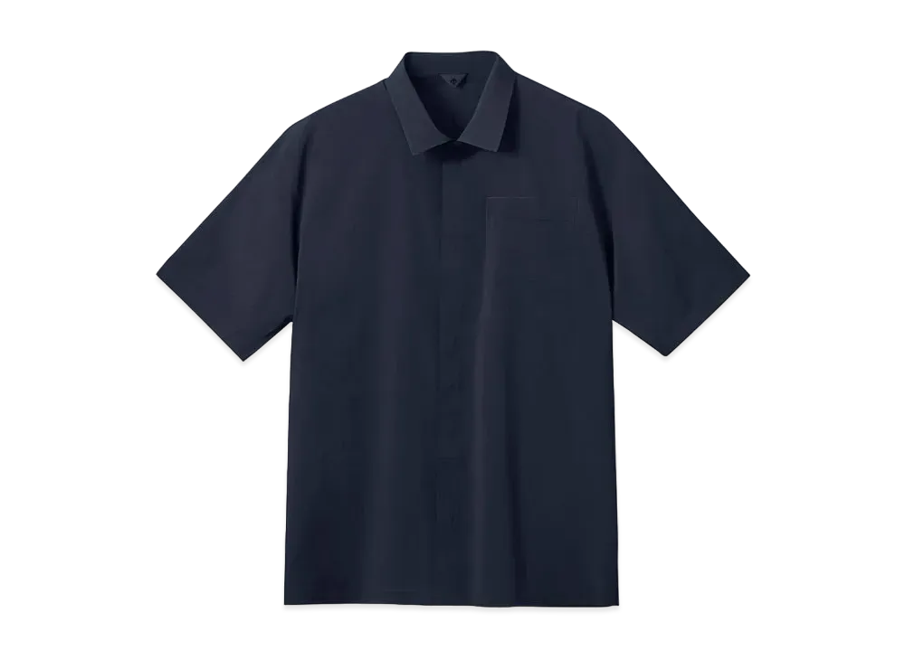 DESCENTE ALLTERRAIN Seamless H/S Shirts "Navy"