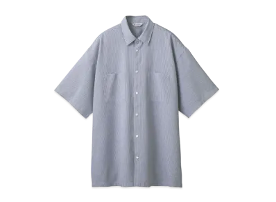 DESCENTE ALLTERRAIN 81 Sucker H/S Shirt "Navy Stripe"