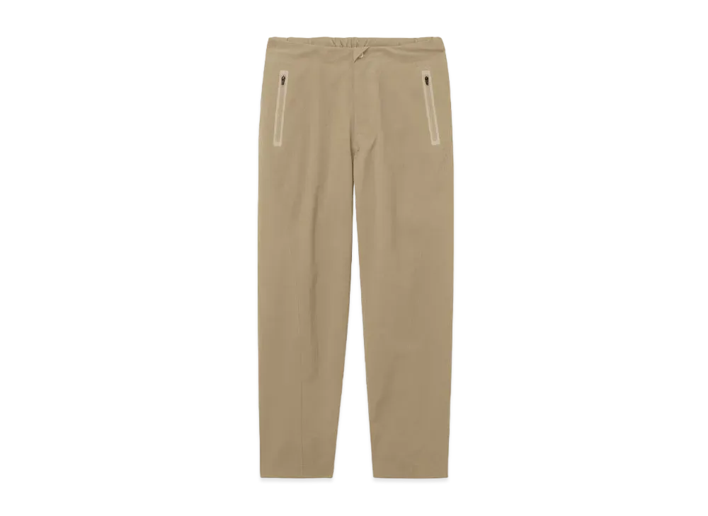 DESCENTE ALLTERRAIN Relaxed Fit Tapered Stretch Pants "Beige"