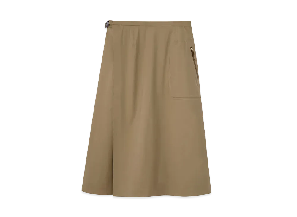 DESCENTE ALLTERRAIN Wrap Skirt "Fawn Beige"