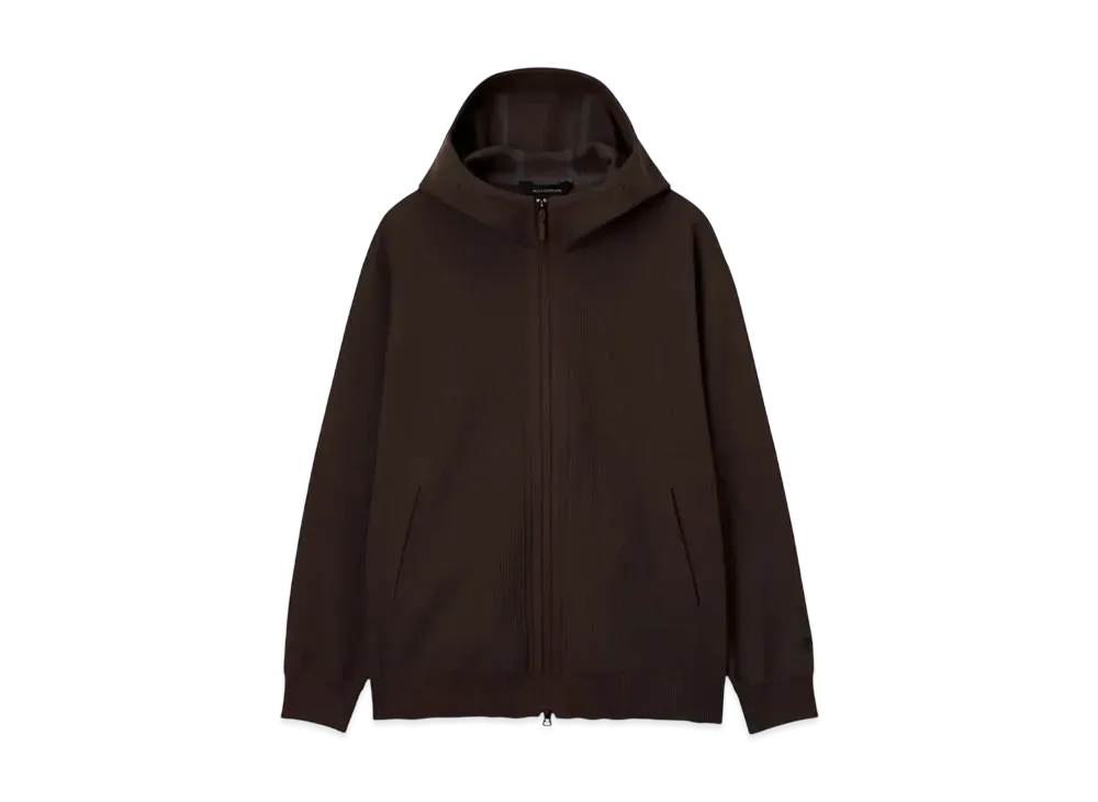 DESCENTE ALLTERRAIN Fusion Knit Hoodie "Deep Mahogany"