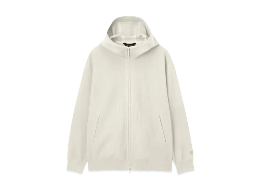 DESCENTE ALLTERRAIN Fusion Knit Hoodie "Snow White"