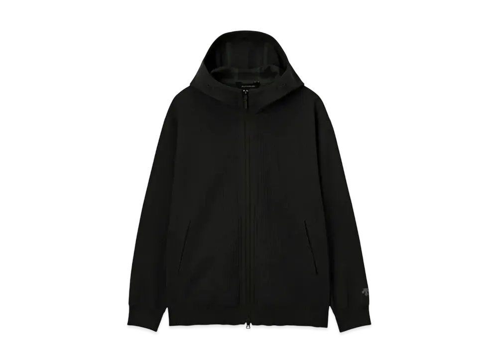 DESCENTE ALLTERRAIN Fusion Knit Hoodie "Black"
